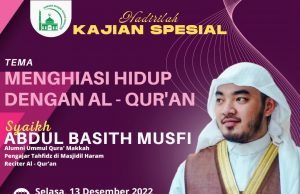 Gebyar Akhir Tahun bersama Ulama Muda Kini Hadir “Syaikh Abdul Basith” di Kabupaten Ogan Komering Ilir