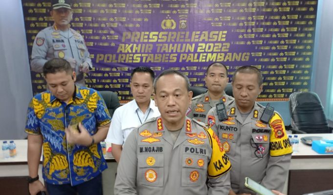 Kapolrestabes Palembang: Tindak Kejahatan Curat Ada Penurunan di Tahun Ini