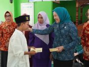 Peringati Hari Ibu, TP PKK OKI Gelar Baksos dan Anjangsana ke Ponpes dan Lapas