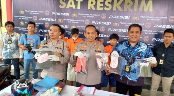 Polisi Berhasil Ungkap Kasus Curanmor Terbesar di Kota Palembang