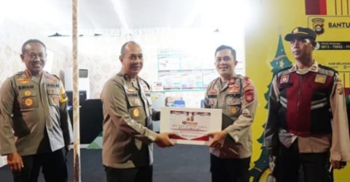 Kapolda Sumsel Cek Pengamanan di Pospam Simpang Nila Kandi Kertapati