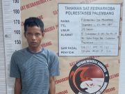 Dengan Cara Menyamar, Polrestabes Palembang Tangkap Pengedar Sabu