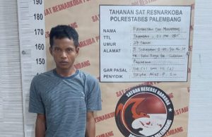 Dengan Cara Menyamar, Polrestabes Palembang Tangkap Pengedar Sabu