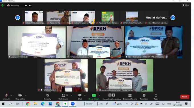 BPKH dan Laznas PPPA Daarul Qur’an Bangun Ruang Kelas Baru di Empat Lembaga Pendidikan Jabar