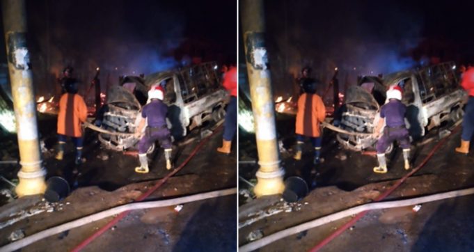 Mobil Angkutan Minyak Mentah Terbakar, Lima Rumah di Desa Talang Leban Ikut Ludes