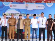 Dinas Perdagangan Palembang Distribusikan 20 Ton Beras Bagi Warga Sako