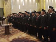 Deri Siswadi Resmi Melantik 90 Anggota PPK Kabupaten OKI