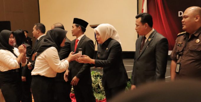 90 PPK di Palembang Disumpah, Fitri: KPU Jalankan Tugasnya Tanpa Ada Campur Tangan Pemkot