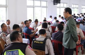 Polres OKI Adakan Tes Psikologi Bagi Personel yang Pegang Senpi Dinas