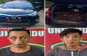 Dua Pencuri Pipa Milik Pertamina Diamankan Polisi