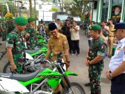 Kejutan di Awal Tahun 2023, Kodim 0418/Palembang Terima Bantuan Sepeda Motor Trail