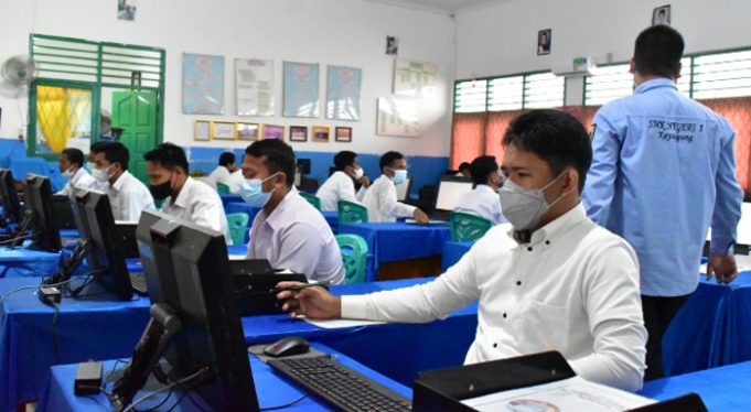 Ratusan Pelamar Umum Ikuti Uji Kompetensi PPPK Guru di OKI