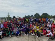 Gandeng Masyarakat Tanjung Enim, Eskayvie Indonesia Adakan Giat Senam Sehat Bersama