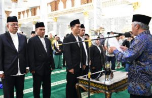 Lantik Pimpinan Baznas, Bupati OKI Harap Zakat Tumbuhkan Ekonomi Umat