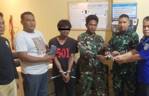 Aksi Pembajakan Kapal Berhasil Digagalkan Prajurit Kodim 0402/OKI