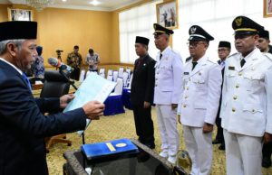 Lantik Pejabat Eselon, Bupati OKI Tekankan Sinergitas Antar OPD