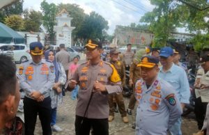 Tradisi Lebaran di OKI Ramai Pengunjung, Personel Gabungan Intensifkan Pengamanan dan Imbauan Keselamatan