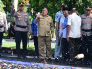 Jelang Lebaran, Forkopimda OKI Musnahkan Ribuan Miras dan Petasan
