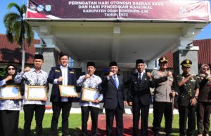 HUT Otda dan Hardiknas di OKI, Refleksi Kemandirian Daerah serta Semarakan Merdeka Belajar