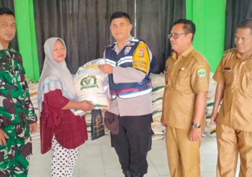 Polres PALI Amankan Pendistribusian Beras Cadangan Pangan Milik Pemerintah