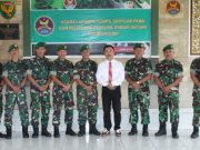 Kasdim 0402/OKI Pimpin Acara Sertijab PAMA dan Pelepasan Personel Pindah Satuan