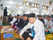 Pelaksanaan Sholat Idul Adha 1444 H dan Pemotongan Hewan Qurban di Masjid Agung Sholihin Kayuagung OKI
