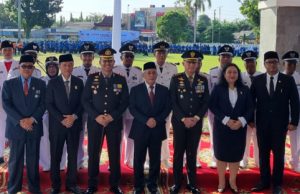 Dandim 0402/OKI Ikuti Upacara Peringatan Hari Lahir Pancasila