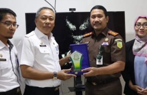 Kejari OKI Dampingi Disdag Revitalisasi Pasar Rakyat