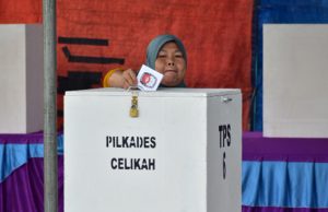Warga OKI Gunakan Hak Pilih di Pilkades Serentak 2023