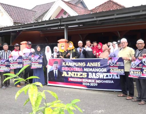 Relawan Aliansi Nasional Indonesia Sejahtera (ANIES) Kabupaten OKI mendeklarasikan Kampung Anies