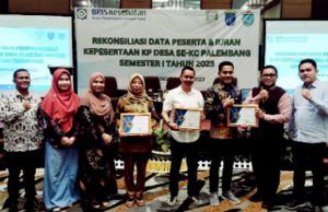 Dorong UHC, Kades dan Perangkat Desa di OKI Dijamin JKN-KIS