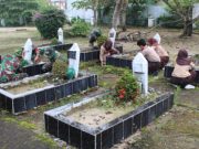 Dalam Rangka HUT Korem 044/Gapo, Kodim 0402/OKI Gelar Karbak di TMP Kusuma Negara Kayuagung