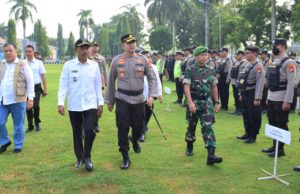 587 Personel Gabungan Amankan Pilkades Serentak di OKI