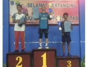 Atlet Badminton Ismail Nayaka Juarai O2SN Tingkat Kabupaten OKI