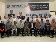 Ketum DPN PERADI Tutup PKPA Angkatan Ke I DPC PERADI Kayuagung