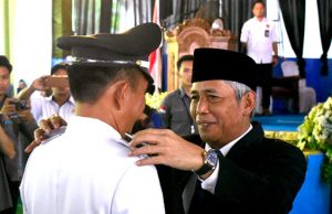 Lantik Kepala Desa Terpilih, Bupati OKI Ingatkan Ayat Alquran Tentang Kekuasan Allah