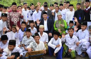 Bupati Iskandar Inisiasi Pembangunan Asrama Santri Asal OKI