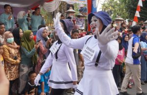 Antusiasme Masyarakat OKI Rayakan Kemerdekaan Lewat Kirab Budaya dan Karnaval Pembangunan