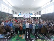 Ribuan Anak Usia Dini Lengkap dengan Pakaian Kepolisian Hadir di Gedung Kesenian Kayuagung OKI