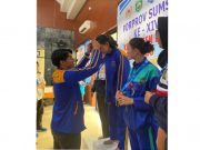 Kontingen Porprov OKI Raih Emas Pertama dari Cabor Sambo