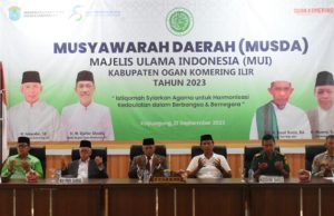 Bupati OKI Ajak MUI Perkuat Kerukunan Umat Beragama