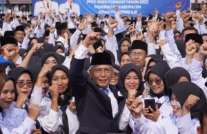 Buah Perjuangan Bupati OKI, Ribuan Guru Honorer Diangkat Jadi P3K