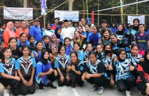 Dibuka Bupati OKI, Turnamen Voli Jermun Cup Jadi Agenda Tahunan