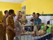 Pj. Bupati OKI Temui Pasien DBD di RSUD