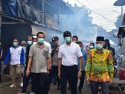Kendalikan DBD, Pj Bupati OKI Pimpin Fogging Massal Serentak
