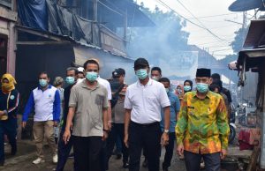 Kendalikan DBD, Pj Bupati OKI Pimpin Fogging Massal Serentak