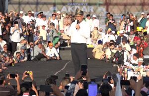 Orasi Anies Baswedan : Dengan Kewenangan Kita Bisa Melakukan Perubahan, Kita Ingin Indonesia Yang Adil Makmur Untuk Semua.