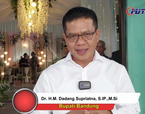Bupati Bandung Dr. H.M. Dadang Supriatna, S.IP., M.Si. Hadiri Acara Pernikahan Syafira Nurulita Utami Putri ke 1 dari H. Cuncun, A. H. S.Pd, M.Si