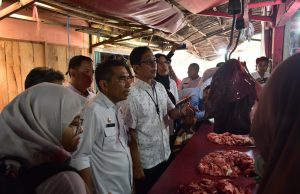Pemkab OKI Bersama Satgas Pangan Polri Cek Harga Bapokting Jelang Lebaran