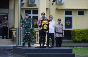 Amankan Mudik, Polres OKI Gelar Pasukan Operasi Ketupat 2024